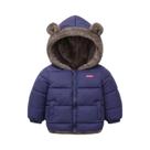 Jaqueta Infantil Com Capuz, Casaco De Inverno De Veludo Grosso E Quente, Dupla Face, 1-6 Anos,