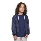 Jaqueta Infantil Corta Vento Capuz Tactel Camuflada Azul Have Fun Jaqueta Infantil Corta Vento Capuz Tactel Camuflada Azul Have Fun