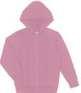 Jaqueta Infantil De Moletom Básico Rovitex Kids Rosa - Rovitex Kids Básicos