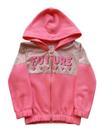 Jaqueta Infantil Feminina em Moletom Time Kids Jaqueta Infantil Feminina em Moletom Time Kids