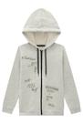 Jaqueta Infantil Juvenil Johnny Fox Moletom 3 Cabos C/ Capuz Discovering Masculino REF63667