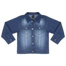 Jaqueta Infantil Look Jeans Clássica Jeans