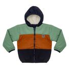 Jaqueta Infantil Look Jeans Puff Collor