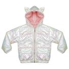 Jaqueta Infantil Look Jeans Puff Metalizada Furta-Cor