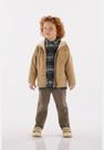 Jaqueta Infantil Masculina com Capuz Forrado e Forro em Malha Soft Up Baby Jaqueta Infantil Masculina com Capuz Forrado e Forro em Malha Soft Up Baby