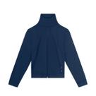 Jaqueta Infantil Menina em Malha Active Azul Marinho Brandili