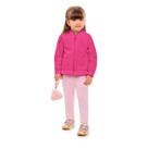 Jaqueta Infantil Menina Fleece Plush Inverno Fúcsia Kamylus - anjo da mamãe
