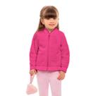 Jaqueta Infantil Menina Fleece Plush Inverno Fúcsia Kamylus