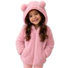 Jaqueta Infantil Menina Luxo Inverno Fleece Plush Inverno - Jaqueta Infantil Menina Luxo Inverno Fleece Plush Inverno -