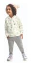 Jaqueta Infantil Menina Peluciada Urso Inverno Fleece Plush Jaqueta Infantil Menina Peluciada Urso Inverno Fleece Plush