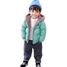 Jaqueta Infantil Menino Casaco Inverno Rigoroso Verde 2 em 1