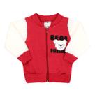 Jaqueta Infantil Menino Peluciada Urso Inverno Fleece Bomber Jaqueta Infantil Menino Peluciada Urso Inverno Fleece Bomber