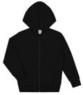 Jaqueta Infantil Moletom com Capuz Rovitex Kids Preto