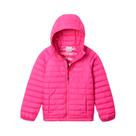 Jaqueta Infantil Powder Lite II Hooded Pink Ice Rosa - Columbia