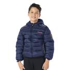 Jaqueta Infantil Puffer Matelassê Azul Marinho Royal Club Vrasalon