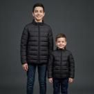 Jaqueta Infantil Trick Nick Puffer Preta Inverno Bolso Invis - Jaqueta Infantil Trick Nick Puffer Preta Inverno Bolso Invis -