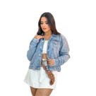 Jaqueta Jeans Azul Claro Feminina Perfeita para Compor Qualquer Look