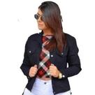 Jaqueta Jeans Básica Feminina