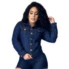 Jaqueta Jeans Casaco feminino P-GG