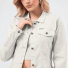 Jaqueta Jeans Color Clássica Slim