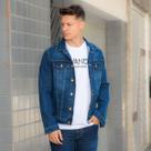Jaqueta Jeans Com Elastano Masculino Revanche Remanso