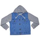 Jaqueta jeans com moletom masculino - MegChild
