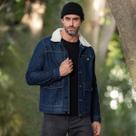 Jaqueta Jeans Com Pelinho Masculino Revanche Tupandi