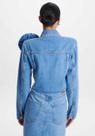 Jaqueta jeans cropped flower myft feminino