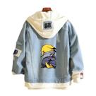 Jaqueta jeans estilo casual naruto pikachu cos Sasuke Jaqueta jeans estilo casual naruto pikachu cos Sasuke
