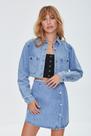 Jaqueta jeans fem 100% Jaqueta jeans fem 100%