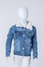 Jaqueta jeans fem. inf burile 4/8