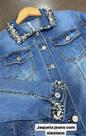 Jaqueta Jeans Feminina Customizada Jaqueta Jeans Feminina Customizada