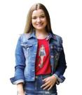 Jaqueta Jeans Feminina Destroyed Sorenzza Jaqueta Jeans Feminina Destroyed Sorenzza