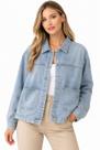 Jaqueta Jeans Feminina Estilosa Qualidade