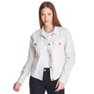 Jaqueta Jeans Feminina HNO Classic Off White