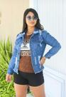 Jaqueta Jeans Feminina Jaqueta Jeans Feminina