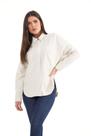 Jaqueta Jeans Feminina Tradicional Bege