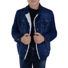 Jaqueta Jeans Infantil Masculina Dipopini Forrada Azul - JIM Jaqueta Jeans Infantil Masculina Dipopini Forrada Azul - JIM