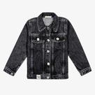 Jaqueta jeans infantil modinha Trick Nick Jaqueta jeans infantil modinha Trick Nick