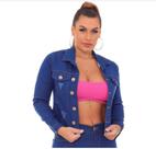 Jaqueta jeans leni tamanho M G e GG