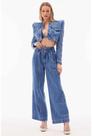 Jaqueta Jeans Manga Longa Jaqueta Jeans Manga Longa