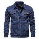 Jaqueta Jeans Masculina Elegante Moda Clássica