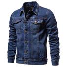 Jaqueta Jeans Masculina Plus Size