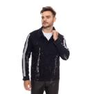 Jaqueta Jeans Masculina Preta Mancha Tinta Casac Black Pingo Jaqueta Jeans Masculina Preta Mancha Tinta Casac Black Pingo