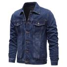 Jaqueta jeans masculina resistente P