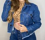 Jaqueta Jeans Média On Stage Lady Rock TAM P/M