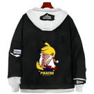 Jaqueta jeans SANMU Pattern 7th Naruto Pikachu para homens