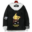 Jaqueta jeans SANMU Pikachu Pattern Hip Hop Style
