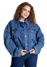 Jaqueta Jeans Sawary Plus Size - 281514 - Azul G1 Jaqueta Jeans Sawary Plus Size - 281514 - Azul G1