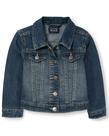 Jaqueta jeans The Children's Place Baby Girls and Toddler 5T azul